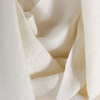 Soft Featherweight 100 Cashmere Scarf Handspun Pashmina Stole from Ladakh Himalayas Cream 15x70