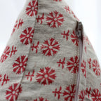 25 Lea Linen Hand Block Printed Cushion Cover Handmade Decorative Pillow 20x20