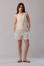 The Tailored Linen Short Effortless Summer Essential