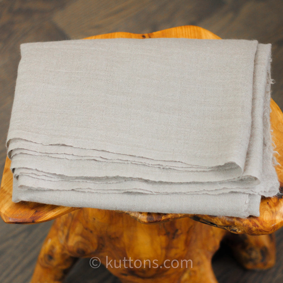 Pure Pashmina Cashmere Stole Soft Featherweight Handspun Pashmina Cashmere Wrap from Ladakh Himalayas Light Gray 29x82