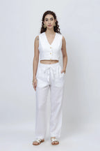 Signature Linen Relaxed Pant Everyday Straight Pant