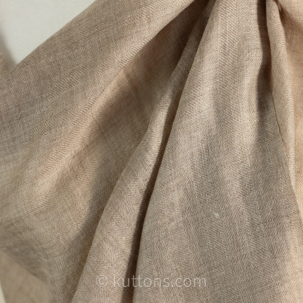 100 Pure Pashmina Cashmere Scarf Soft Featherweight Handspun Pashmina Wool Stole from Ladakh Himalayas Brown 15x70