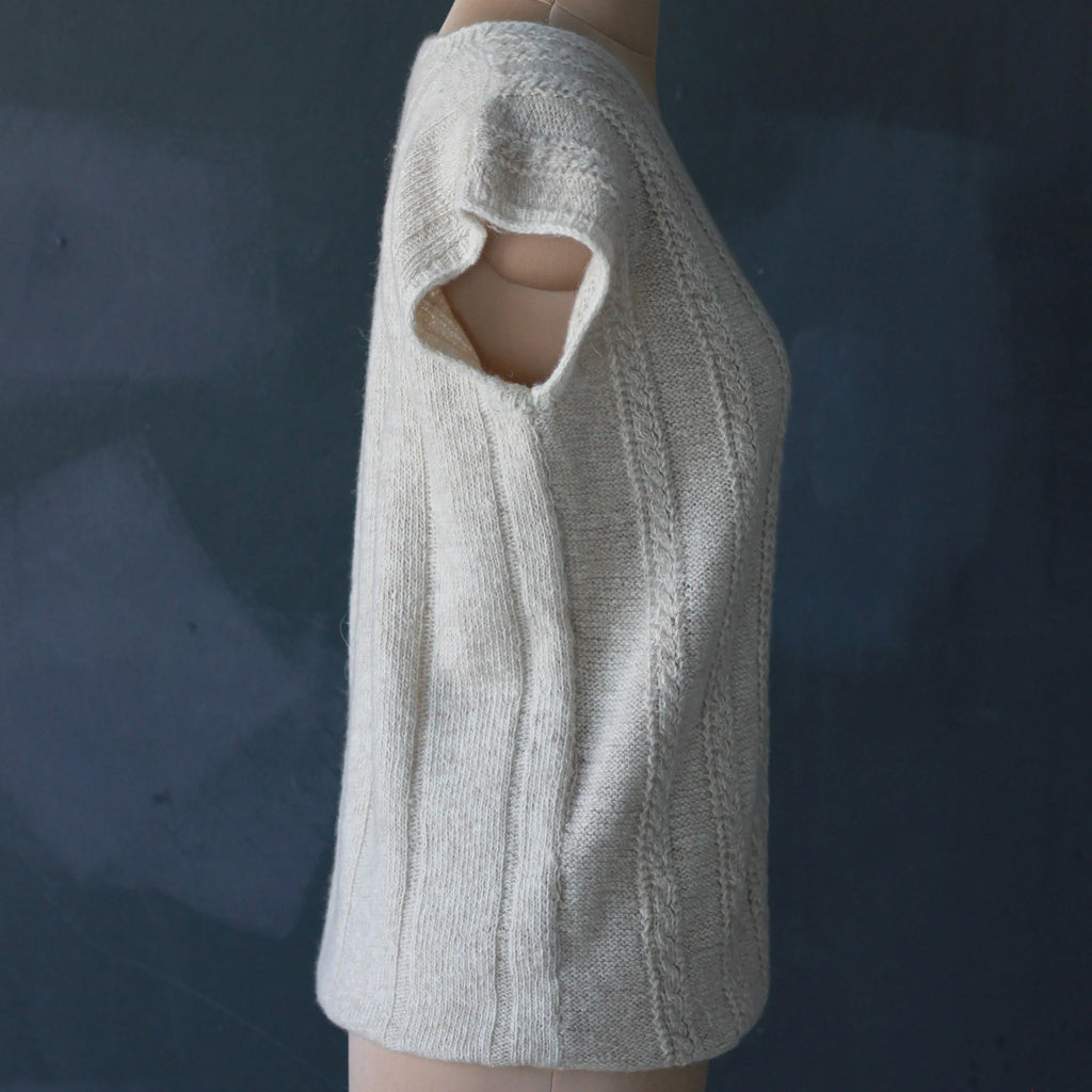 Handspun Pure Pashmina Cashmere V Neck Sweater Vest