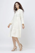 The Refined Linen Shirt Midi Dress Everyday Linen Shirt Dress