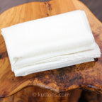 Soft Featherweight 100 Cashmere Scarf Handspun Pashmina Stole from Ladakh Himalayas Cream 15x70