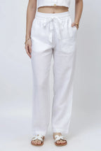 Signature Linen Relaxed Pant Everyday Straight Pant