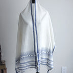 Organic Cotton Wrap with Tassels Handwoven Genetically Pure Organic Kala Cotton Scarf White 23x76 multiple designs