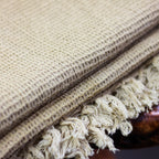 Naturally Dyed Waffle Weave Handwoven Pure Cotton Towel Bath Room Natural Decor Mustard 20x58