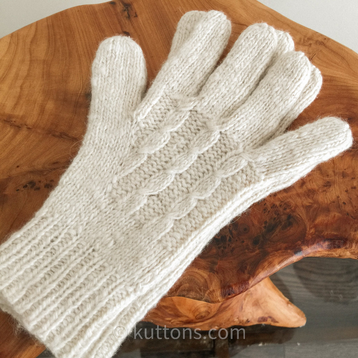 Cashmere Gloves for Women Handspun Handknit 100 Pashmina Cashmere from Ladakh Himalayas Milk White