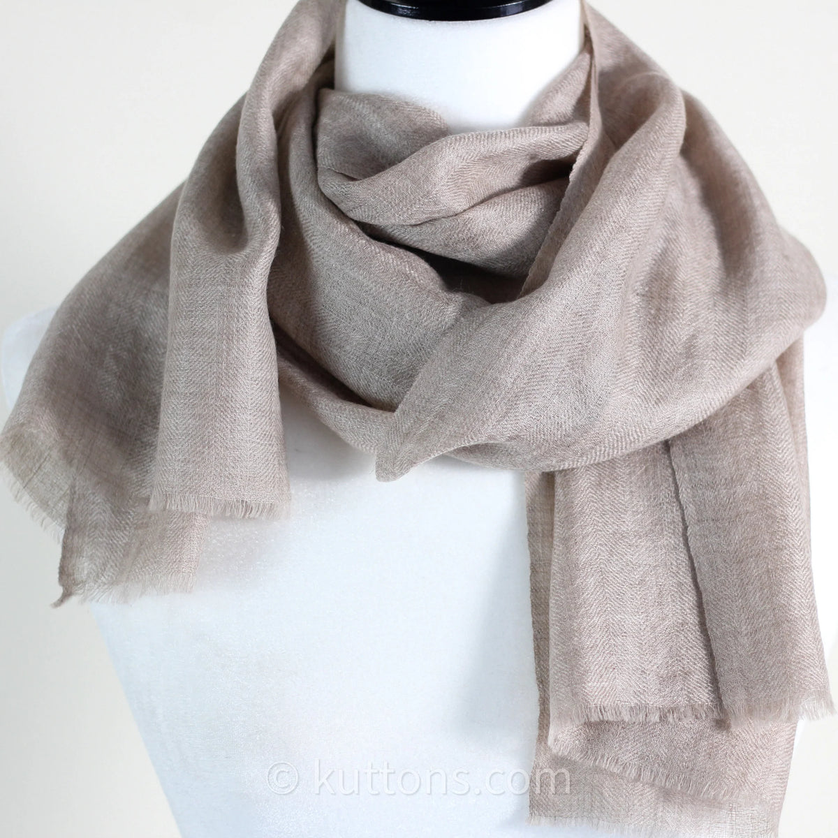 100 Pure Pashmina Cashmere Scarf Soft Featherweight Handspun Pashmina Wool Stole from Ladakh Himalayas Brown 15x70