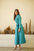 Teal Blue Elegance