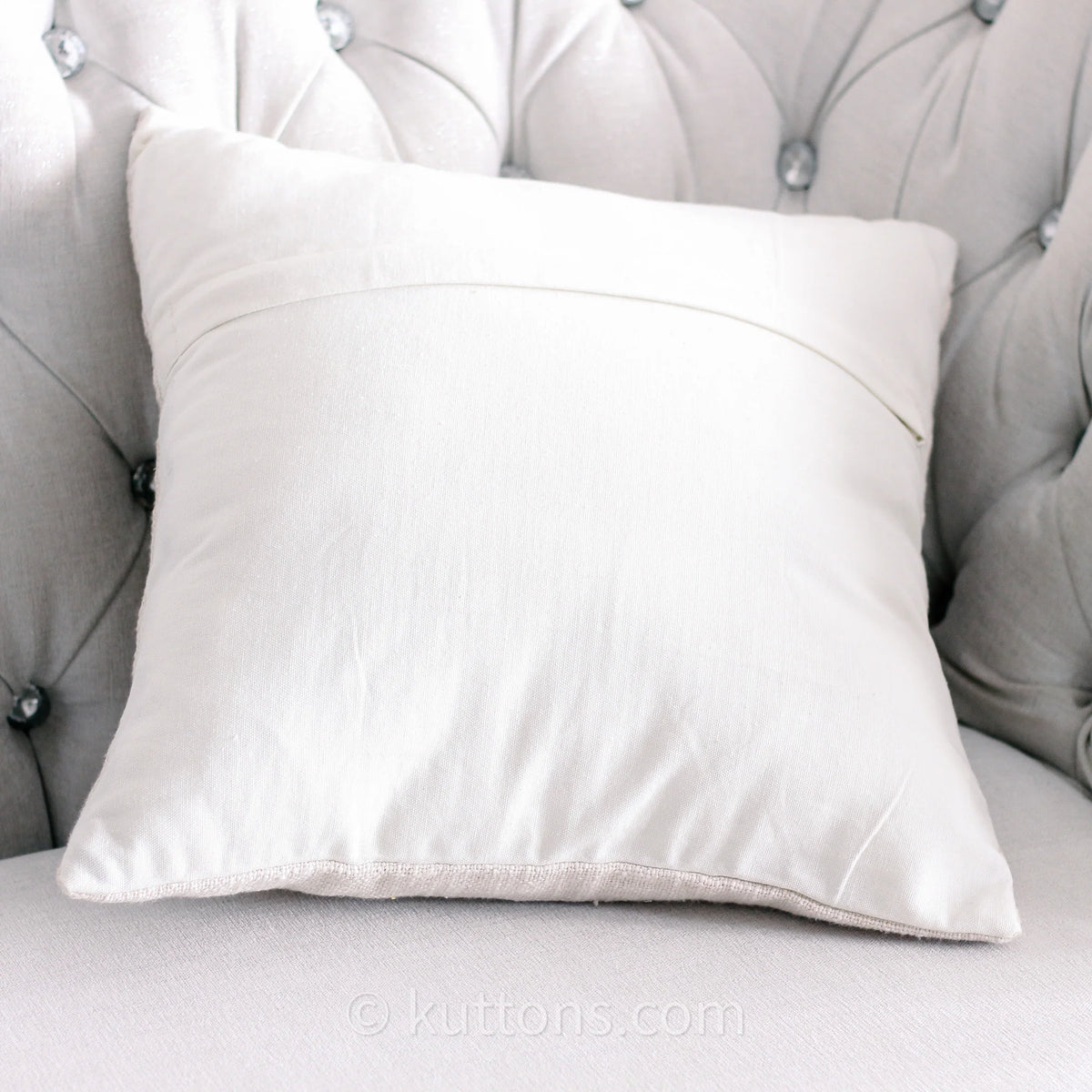 Christmas Snowman Cushion Cover Textured Cotton Tufted Decorative Pillow Case Cream 18x18 Square Single