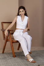 Signature Linen Relaxed Pant Everyday Straight Pant