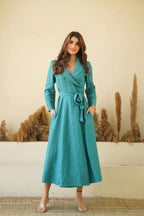 Teal Blue Elegance