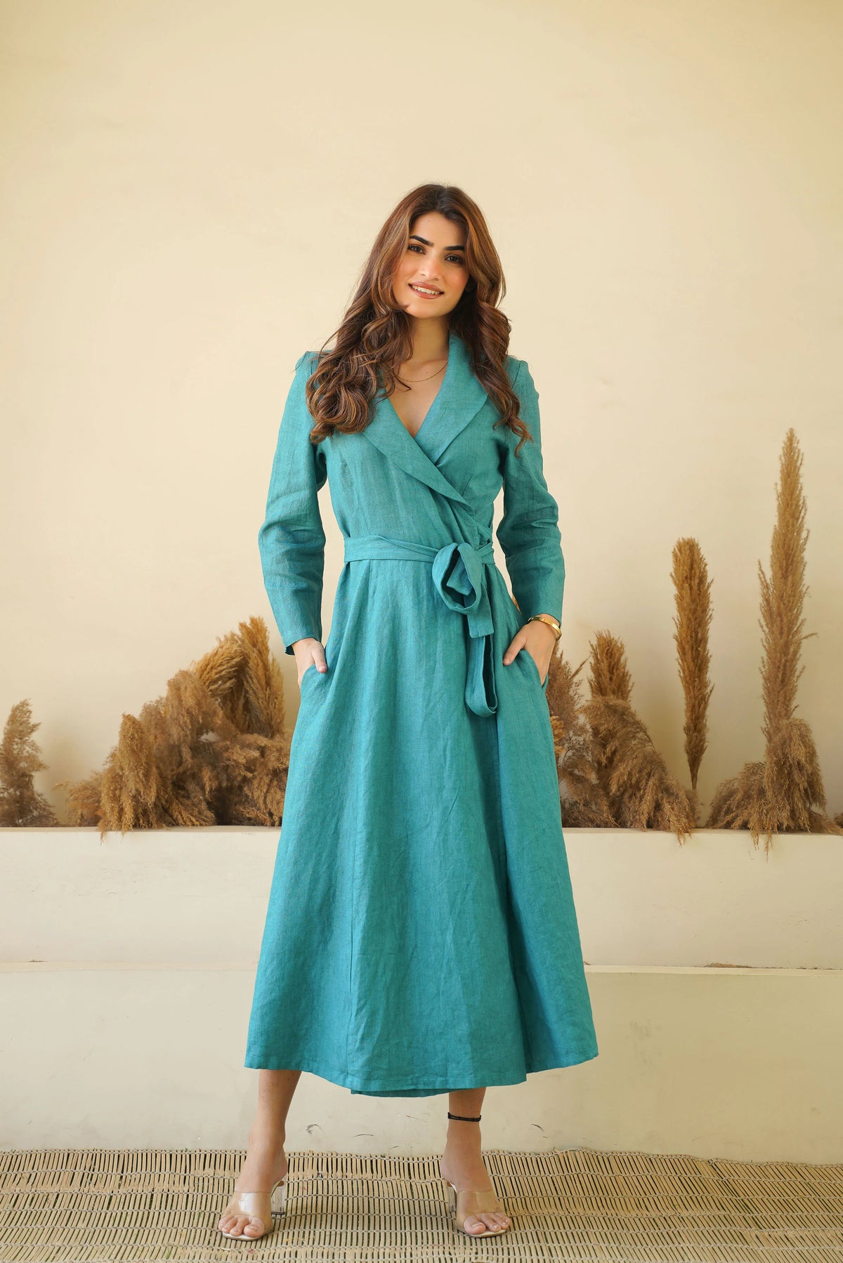 Teal Blue Elegance