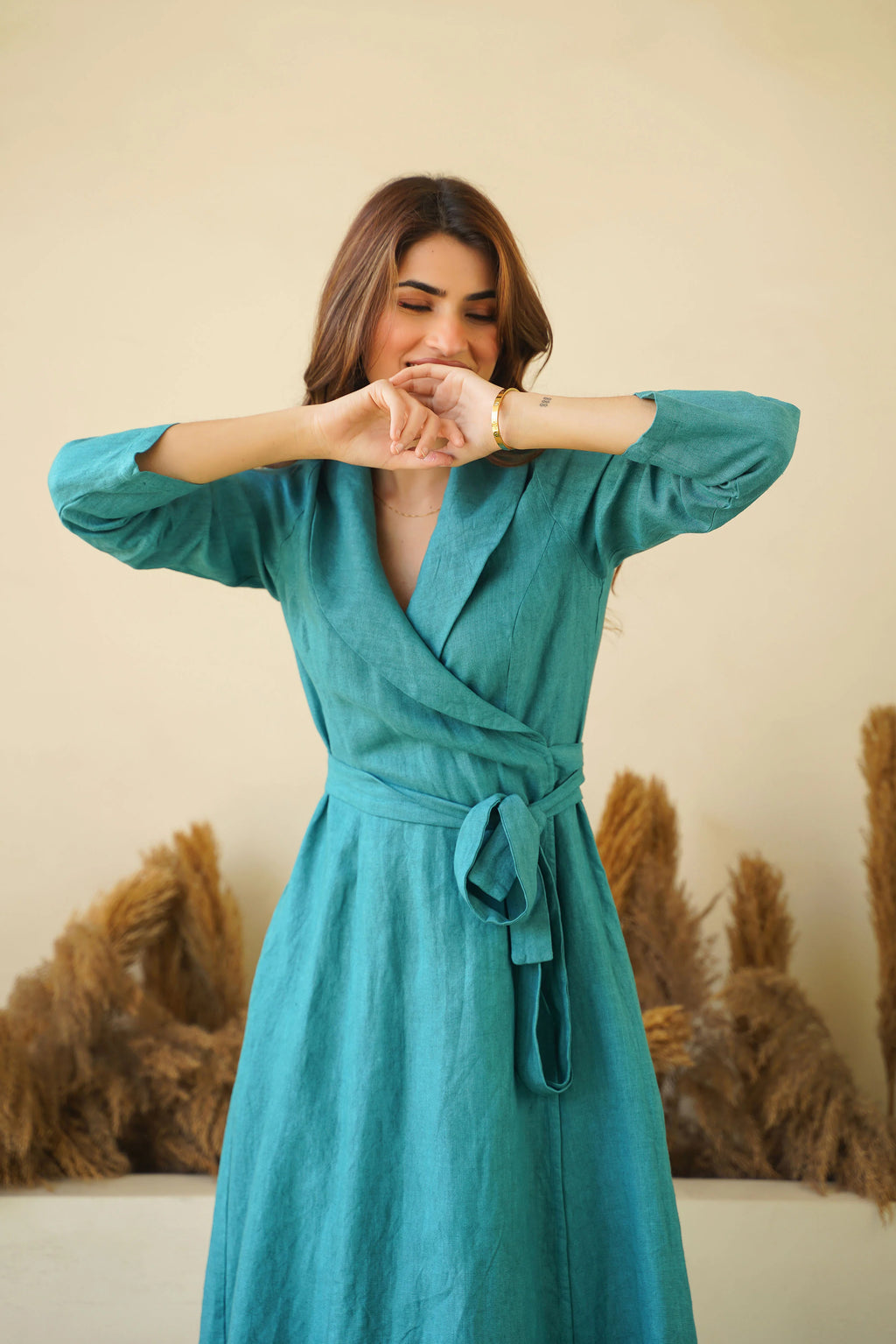 Teal Blue Elegance