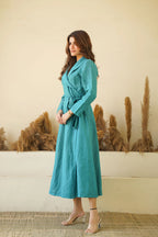 Teal Blue Elegance