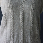 Handspun Pure Pashmina Cashmere V Neck Sweater Vest