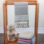 100 Organic Cotton Decorative Bath Towel Genetically Pure Organic Kala Cotton Hand Woven Towel Green 30x58