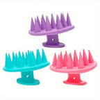 Integrated Scalp Massage Brush - Soft Shampoo Brush And Massage Comb, for Gentle Exfoliation And Relaxing