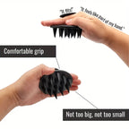 Integrated Scalp Massage Brush - Soft Shampoo Brush And Massage Comb, for Gentle Exfoliation And Relaxing