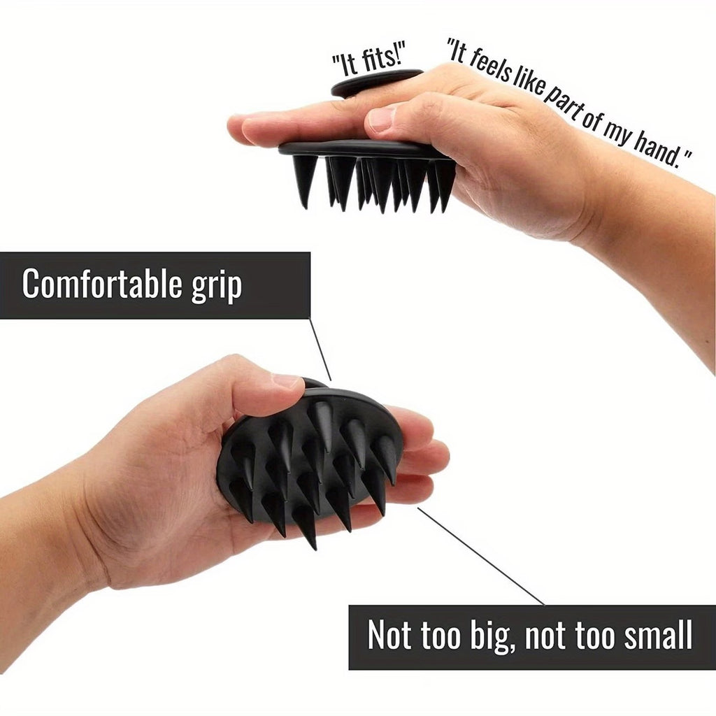 Integrated Scalp Massage Brush - Soft Shampoo Brush And Massage Comb, for Gentle Exfoliation And Relaxing