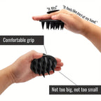Integrated Scalp Massage Brush - Soft Shampoo Brush And Massage Comb, for Gentle Exfoliation And Relaxing
